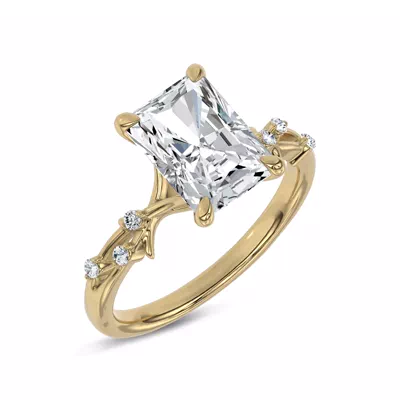 Vionne Vine Engagement Ring
