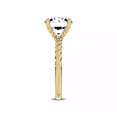 Yarn Twist Engagement Ring by Christian Siriano