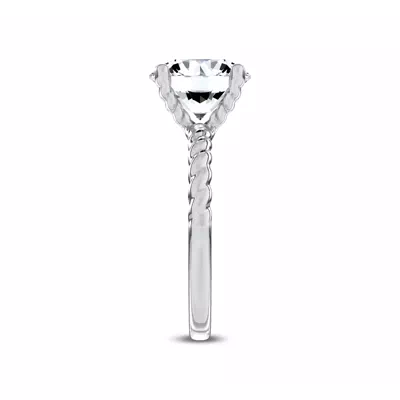 Yarn Twist Engagement Ring by Christian Siriano