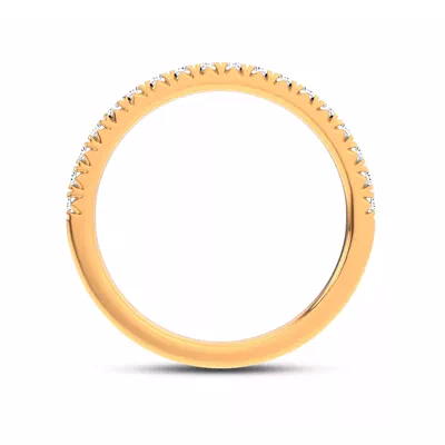 Brenda Classic Pavé Band