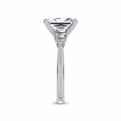 Almita Marquise And Round Diamond Engagement Ring