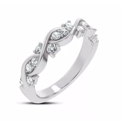 Charlie Swirl Diamond Band