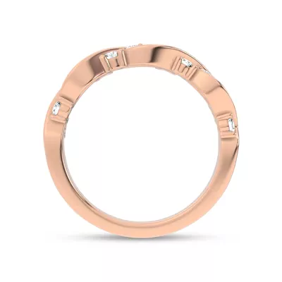 Charlie Swirl Diamond Band