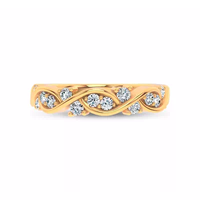 Charlie Swirl Diamond Band