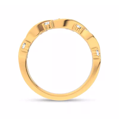 Charlie Swirl Diamond Band