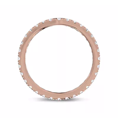 Boda Curved Diamond Eternity Band (2mm)