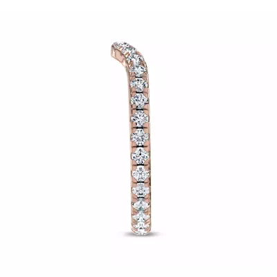 Boda Curved Diamond Eternity Band (2mm)