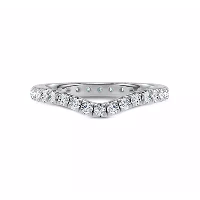 Boda Curved Lab Diamond Eternity Band (2mm)