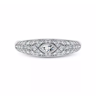 Sequin Marquise Lab Diamond Band by Christian Siriano