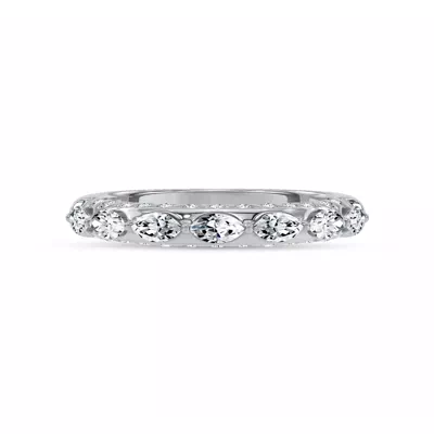 Fireworks Marquise Diamond Band