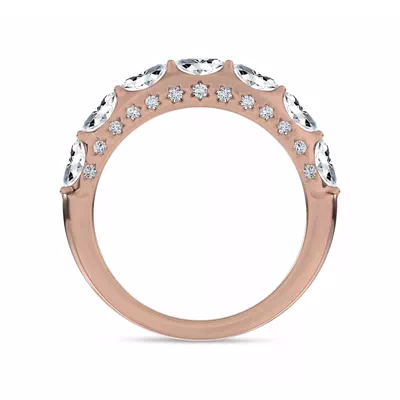 Fireworks Marquise Diamond Band