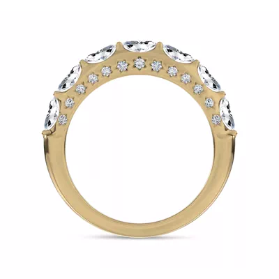 Fireworks Marquise Diamond Band