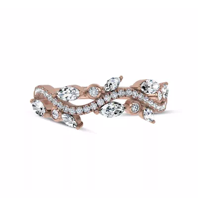 Wildflower Diamond Band