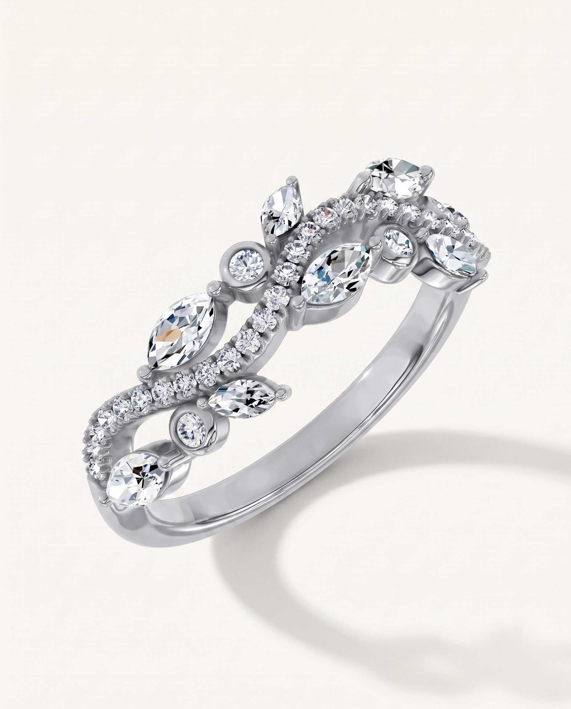 Wildflower Lab Diamond Band