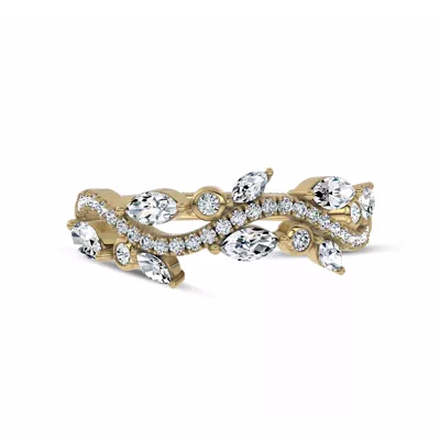 Wildflower Lab Diamond Band