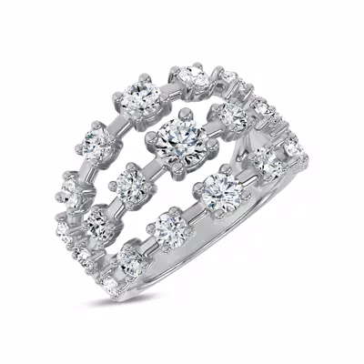 Starlight Graduated Triple Row Diamond Band (2.00 ct. tw.)