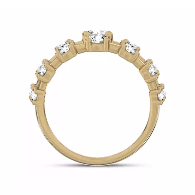 Starlight Graduated Triple Row Diamond Band (2.00 ct. tw.)