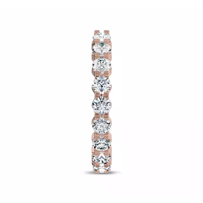 Ouvre Round Diamond Open Eternity Band