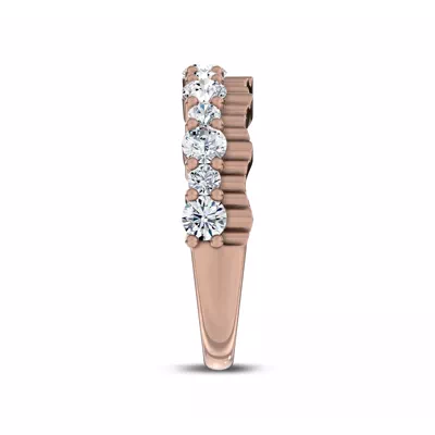 Scalloped Pavé Diamond Band (1.00 ct. tw.)