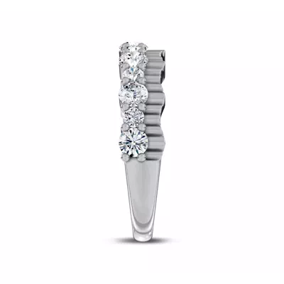 Scalloped Pavé Lab Diamond Band (1.00 ct. tw.)
