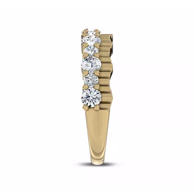 Scalloped Pavé Diamond Band (1.00 ct. tw.)