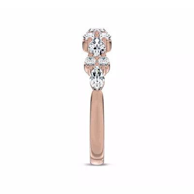 Marquise Duo Lab Diamond Band