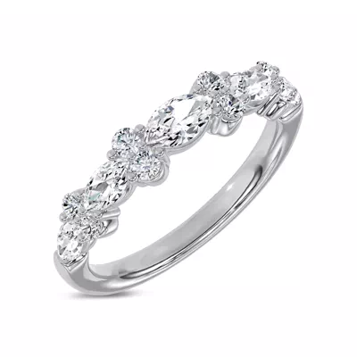 Marquise Duo Lab Diamond Band