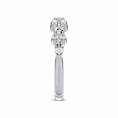Marquise Duo Lab Diamond Band