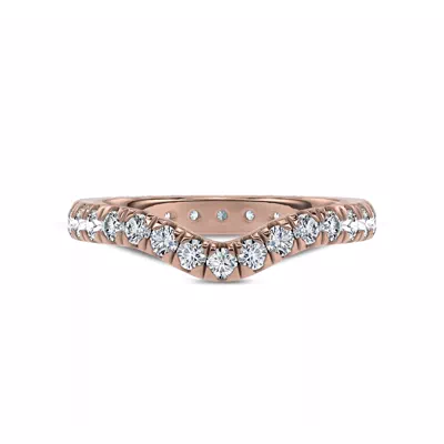 Linda Curved Lab Diamond Eternity Band (2.5mm)