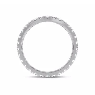 Boda Curved Diamond Eternity Band (2.5mm)