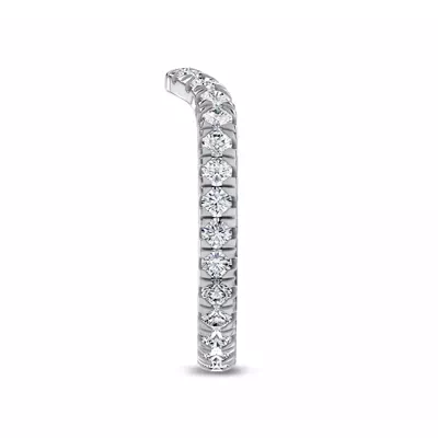 Linda Curved Diamond Eternity Band (2.5mm)