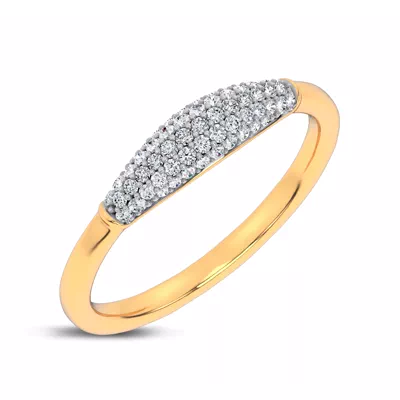 Mirage Pavé Dome Ring