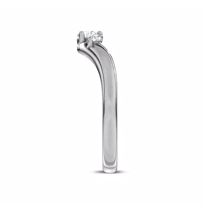 Elysium Curved Lab Diamond Band