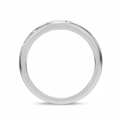 Lustra Wide Lab Diamond Band