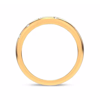 Lustra Wide Diamond Band