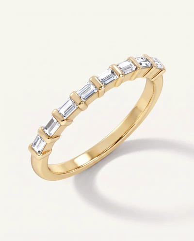 Baguette Lab Diamond Half Band (.20 ct. tw.)