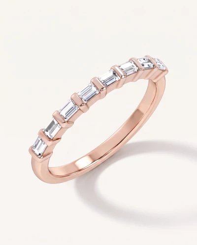Baguette Lab Diamond Half Band (.20 ct. tw.)