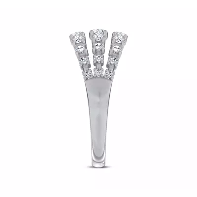 Starlight Graduated Triple Row Lab Diamond Band (1.00 ct. tw.)