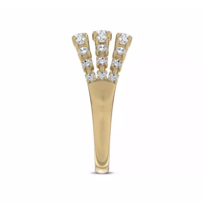 Starlight Graduated Triple Row Diamond Band (1.00 ct. tw.)