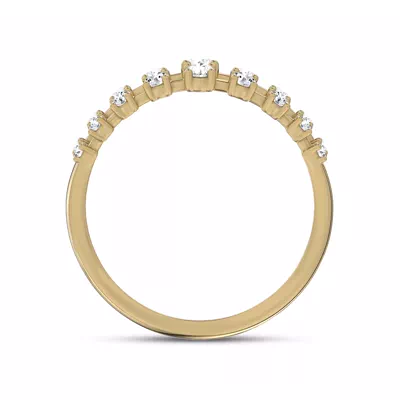 Starlight Graduated Triple Row Diamond Band (1.00 ct. tw.)
