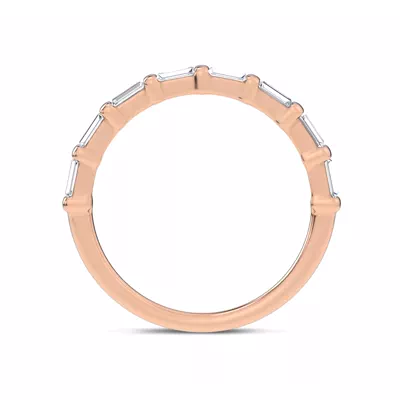 Baguette Lab Diamond Half Band (.50 ct. tw.)