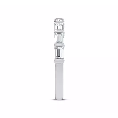 Baguette Lab Diamond Half Band (.50 ct. tw.)