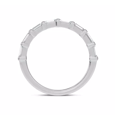 Baguette Lab Diamond Half Band (.50 ct. tw.)