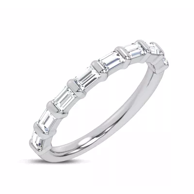 Baguette Diamond Half Band (.50 ct. tw.)