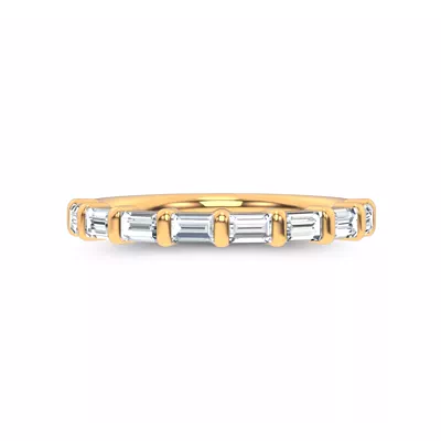Baguette Lab Diamond Half Band (.50 ct. tw.)