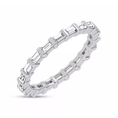 Baguette Lab Diamond Eternity Band (.50 ct. tw.)