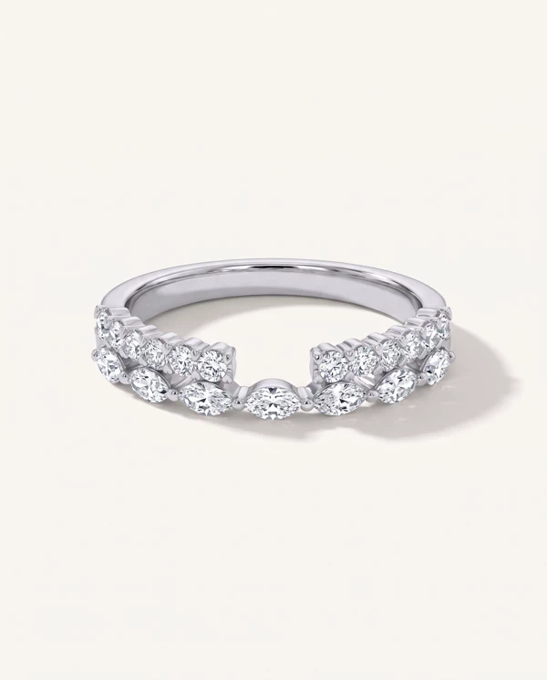 items Ouvre Marquise & Round Open Band