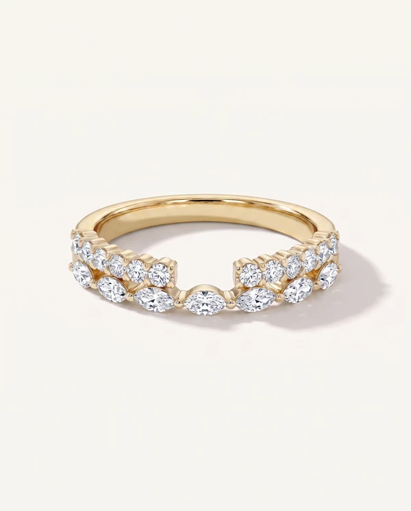 items Ouvre Marquise & Round Open Band