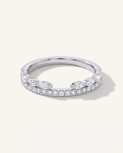 Ouvre Marquise Wrap Pavé Band