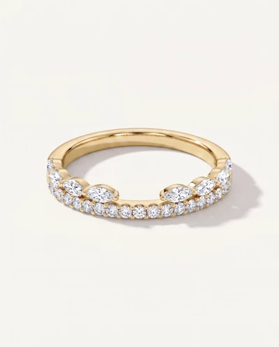 Ouvre Marquise Wrap Pavé Band
